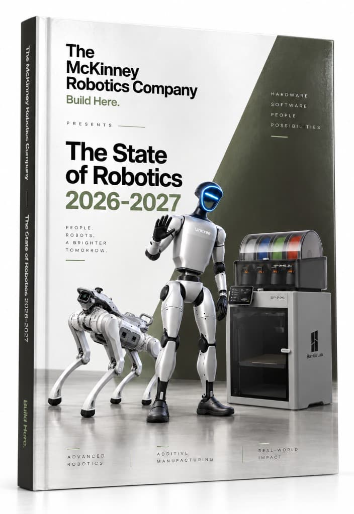 TMRC State of Robotics 2026–2027 publication cover.